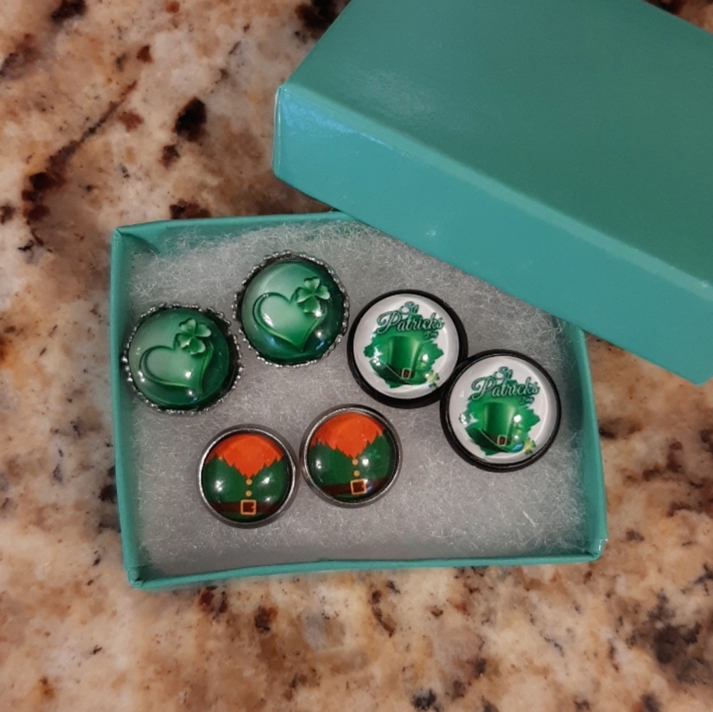 St. Patrick's Day Themed Earrings Bundle